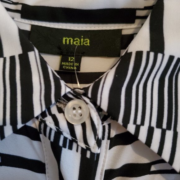 Maia pattern sleeveless dress size 12 NTW - Picture 7 of 15